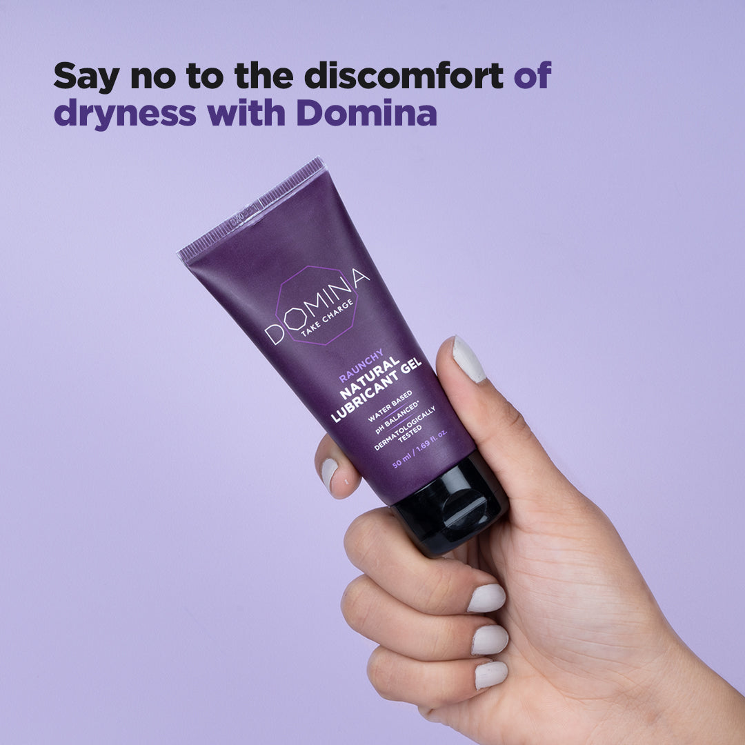 Raunchy Natural Lubricant Gel (50ml) - Domina