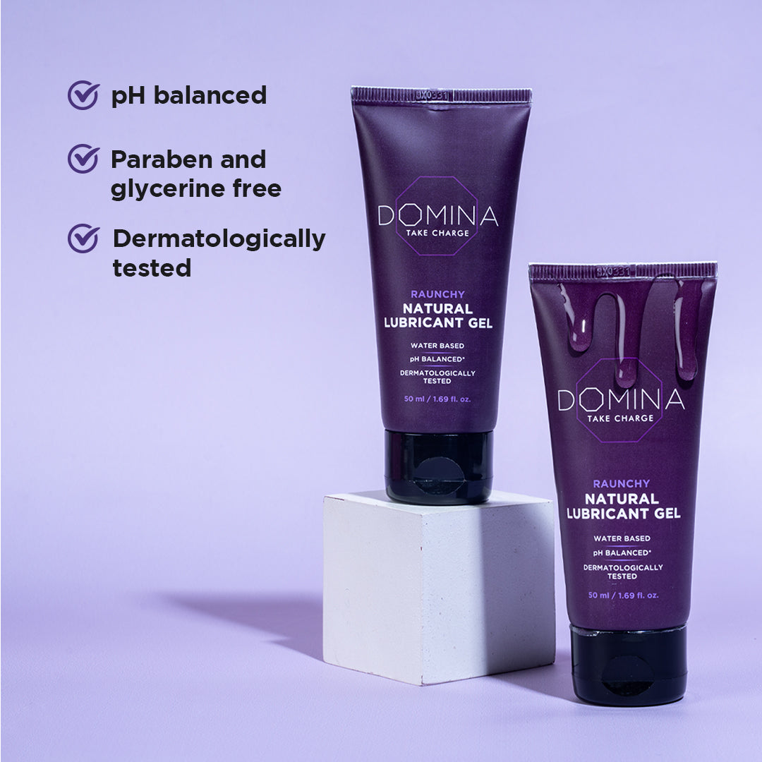 Raunchy Natural Lubricant Gel (50ml) - Domina