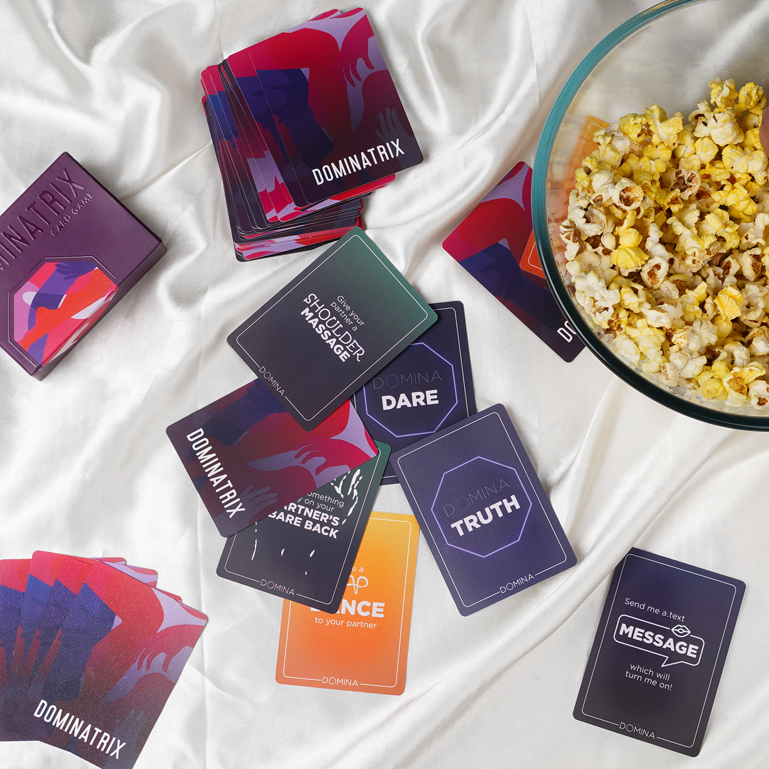Dominatrix Couple Card Game Set