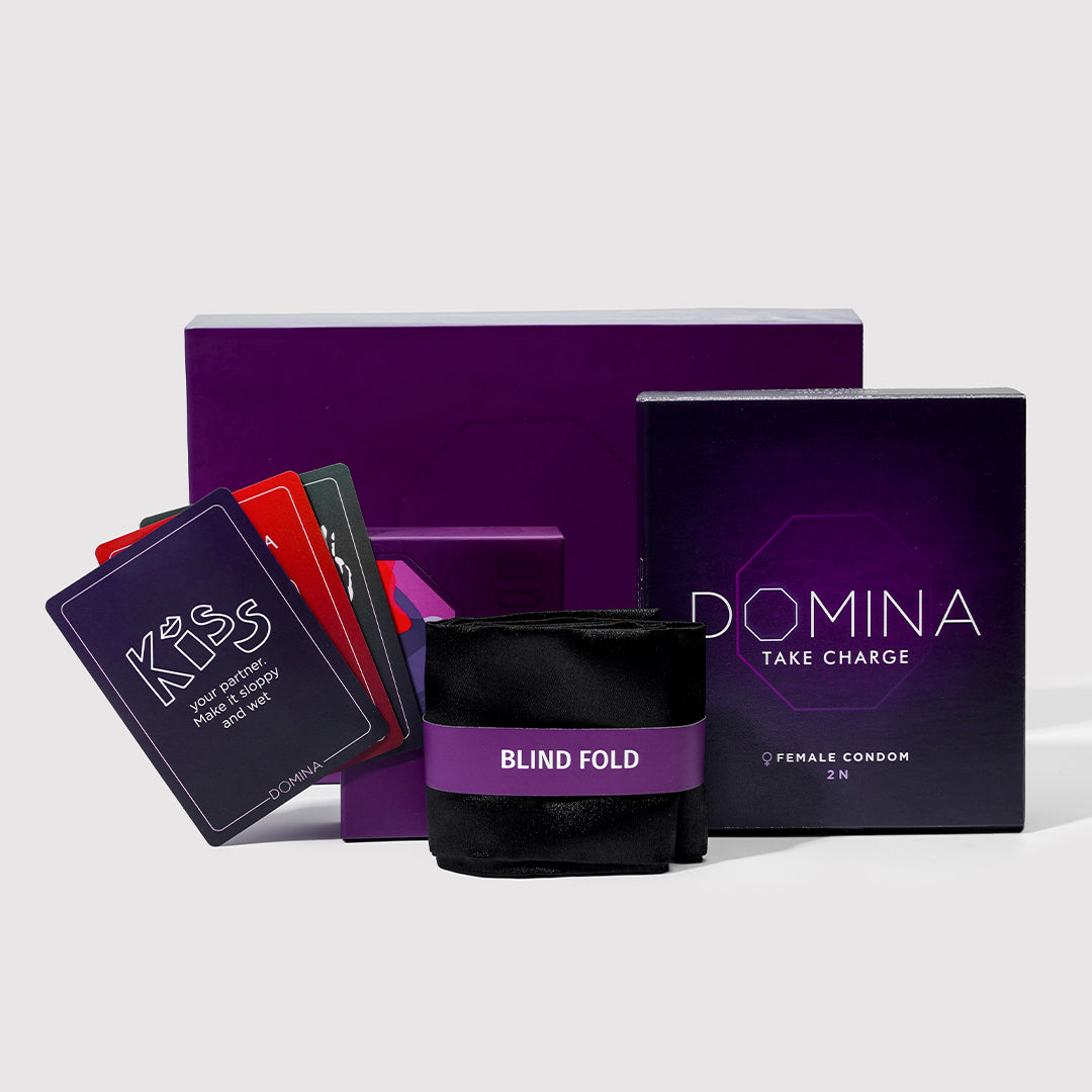Dominatrix Couple Card Game Set - Domina